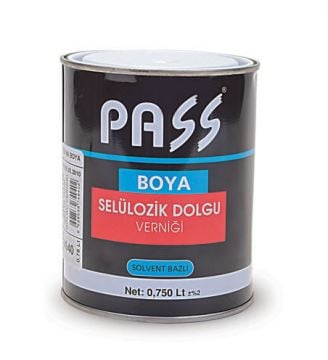 Pass Selülozik Dolgu Boya 750 ml  ( 6 Adet )