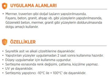 AKFİX G400 Granit-Mermer Yapıştırıcı