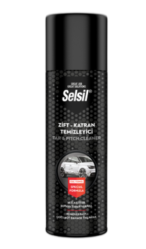 SELSİL TAS017 Otomotiv Zift Katran Temizleme Spreyi 500 ML (24 Adet)