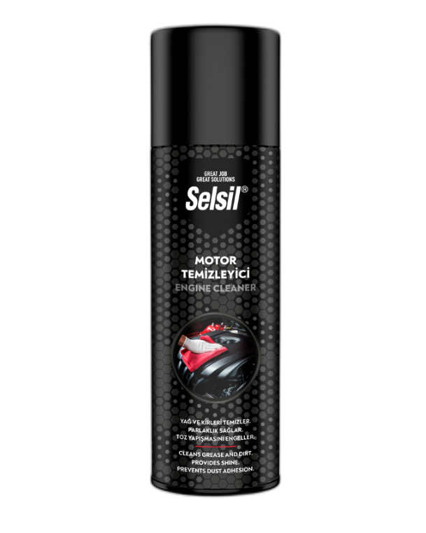 SELSİl TAS005 Susuz Motor Temizleme Spreyi 500 ML Engine Cleaner