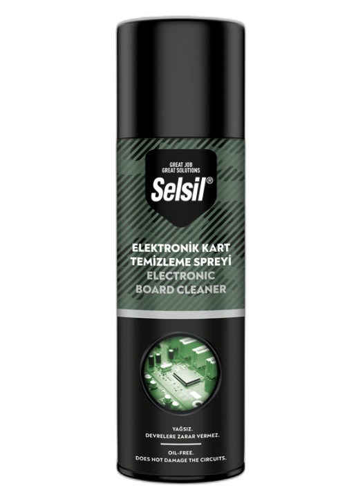 SELSİl TAS010 Elektronik Kart Temizleme Spreyi Yağsız 500 ML