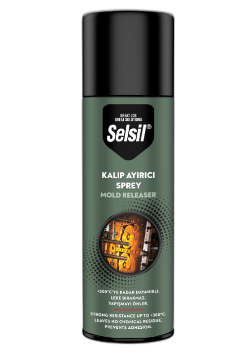SELSİL TAS019 Silikonlu Kalıp Ayırıcı Sprey 400 ML