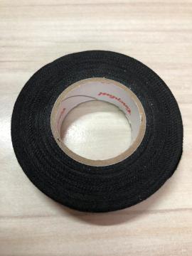 COROPLAST - Tüysüz 19mm x 15 Metre -  Isıya Dayanıklı Yanmaz Tüysüz Bez Bant - SİYAH