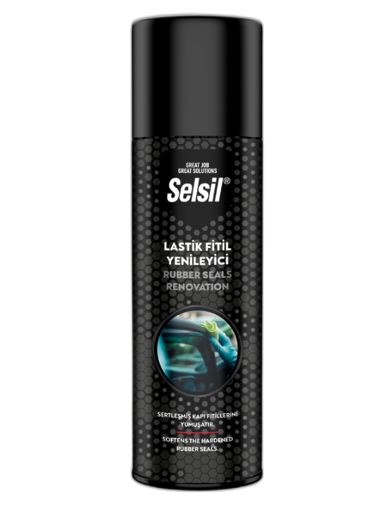 SELSİL TAS025 Lastik Kauçuk Fitil Yenileme Spreyi 200 ML