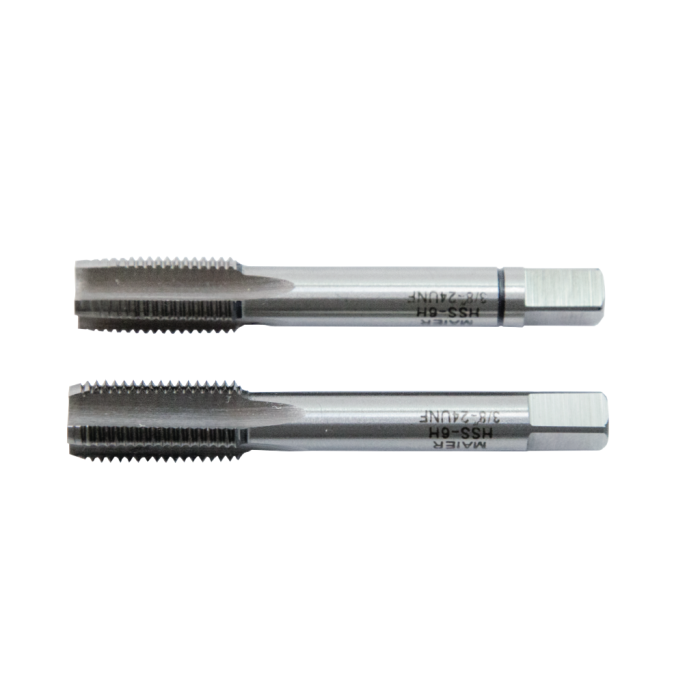 DIN2181 Düz Kanal 2 Parçalı Takım -UNF İnce Diş - HSS Makine Kılavuzları UNF 3/4'' x 16