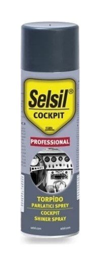 SELSİL Torpido Cocpit Parlatıcı Bakım Spreyi 200 ML