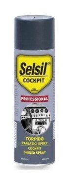 SELSİL Torpido Cocpit Parlatıcı Bakım Spreyi 200 ML