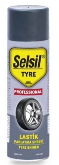 SELSİL Lastik Parlatıcı Sprey 500 ML
