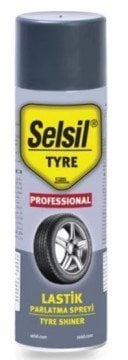 SELSİL Lastik Parlatıcı Sprey 500 ML