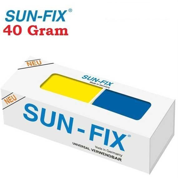 SUNFİX S 50040 - 40 Gram Hamur Macun Kaynak Güçlü Yapıştırıcı - UNIVERSAL VERWENDBAR