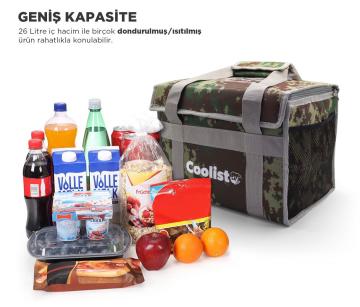 Coolist CL26C 26 Litre Katlanabilir Termos Bez Çanta / Buzluk