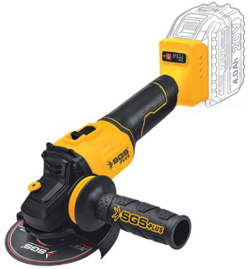 SGS 5510B Aküsüz Avuç Taşlama Makinası Kömürsüz Motor 20 Volt