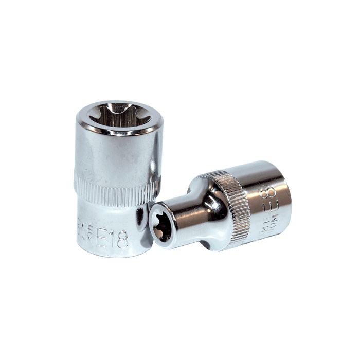 1/2inç E Tipi Torx CrV Lokmalar E20