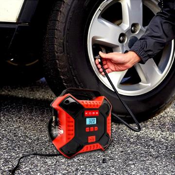 KOBB KB200 12Volt 150 PSI Ayarlanabilir Dijital Basınç Göstergeli Hava Lastik Şişirme Pompası