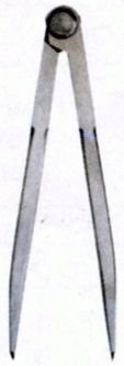 DW Düz Pergel Ölçü 250 mm