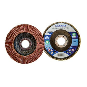 Alüminyum Oksit Flap Disk 115 x 22 mm -60 KUM