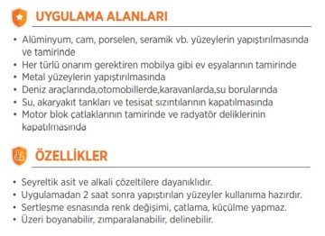 AKFİX E340 Hızlı Epoksi Yapıştırıcı 25 ML / 12 Adet