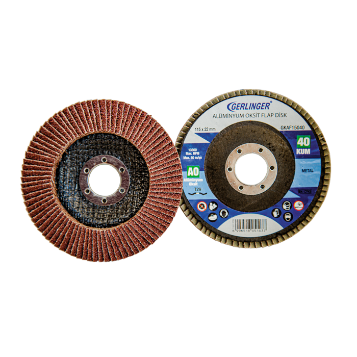 Alüminyum Oksit Flap Disk 180 x 22 mm -60 KUM
