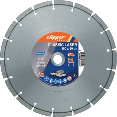 Norton Clipper CLASSIC LASER Genel Amaçlı Kesim Testeresi 26837 - 180x22.23x7/2.5