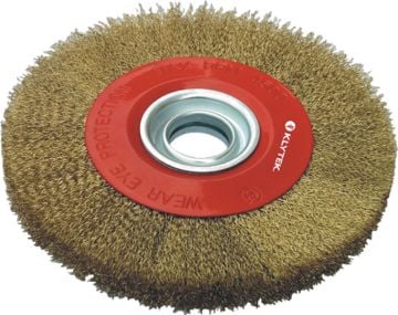 Klytek Daire Tel Fırça 100 mm