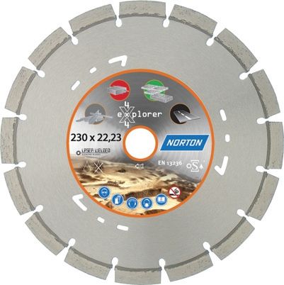 NORTON CLİPPER 4X4 EXPLORER Çelik ve Genel Amaçlı Testere 230 mm
