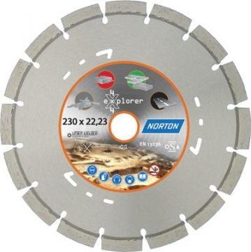NORTON CLİPPER 4X4 EXPLORER Çelik ve Genel Amaçlı Testere 230 mm
