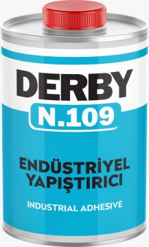 DERBY N109 Endüstriyel İnce Yapıştırıcı 800 Gram (Boya Tabancacıyla Atılabilir 1.8 - 2mm)