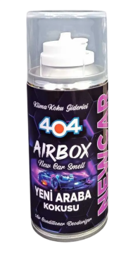 404 Airbox Yeni Araba Araç Kokusu Bombası 150 ML - Klima Koku Giderici