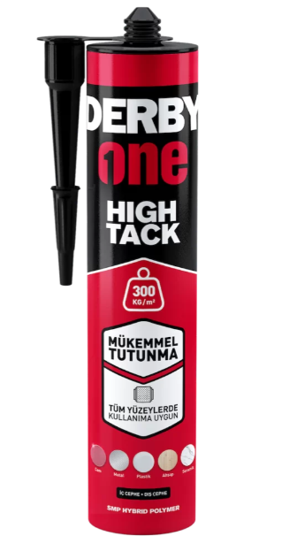 DERBY Derby One High Tack Korniş Yapıştırıcı 300 KG Beyaz 290 ML
