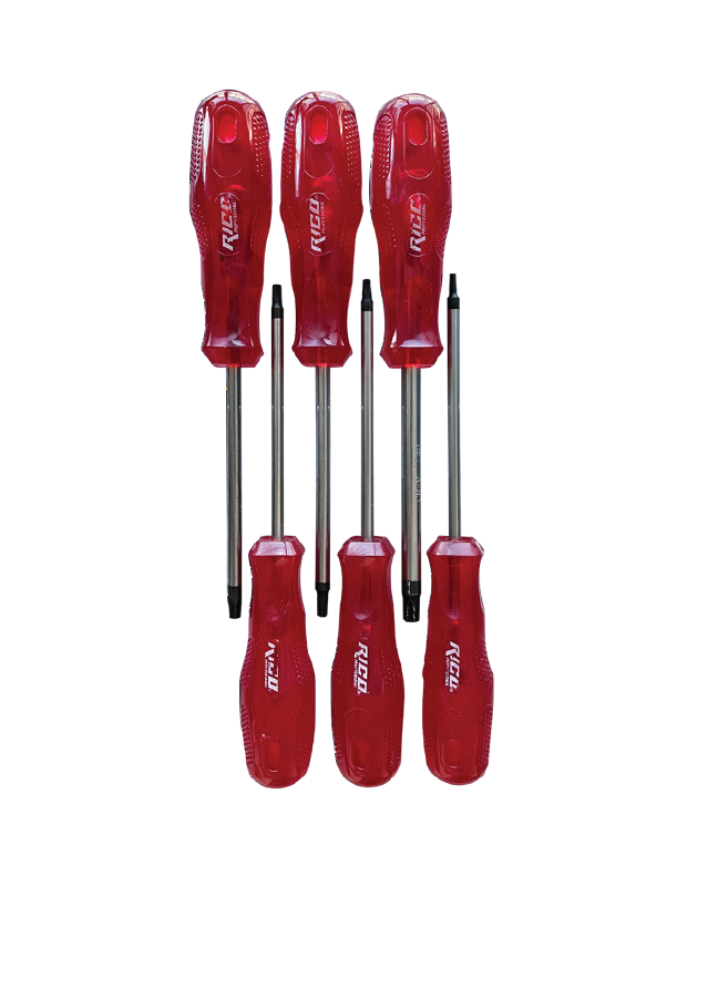 Rico Delikli Torx Star Tornavida Seti 6 Parça (003-RT2523)
