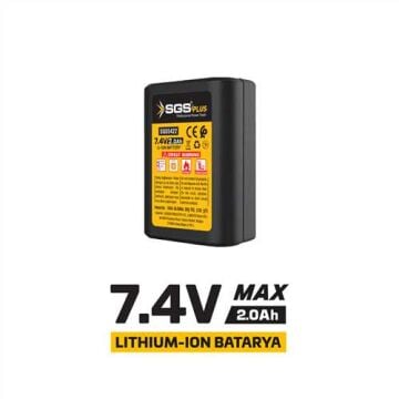 7.4 VOLT 2.0 Ah YEDEK BATARYA (AKÜLÜ VANTUZ 250KG)