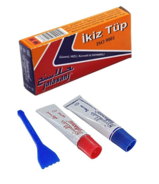 Jalasanj Orjinal 18 Gram İran Yapıştırıcısı - İkiz Tüp Çift Karışımlı Güçlü Yapıştırıcı