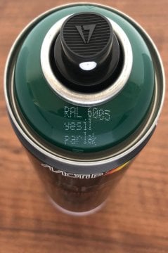 MOTİP CARAT RAL6005 Yeşil Parlak Sprey Boya 400 ML