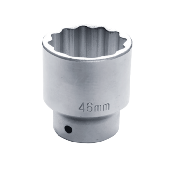 3/4inç 12 Köşe CrV Lokmalar 35mm