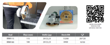 RODEX Elmas Kesme Diski