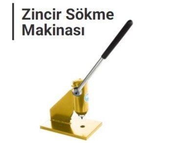 RTR MAX Zincir Sökme Makinası