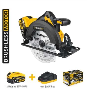 SGS5542 - 185mm Akülü Sunta Kesme Makinası 20 Volt 4 Amper