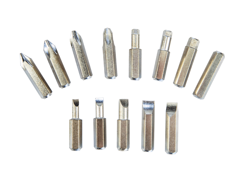 NT TOOLS NTH1104Y - Darbeli Tornavida Takımı Yedek Bits Uç Seti 13 Parça
