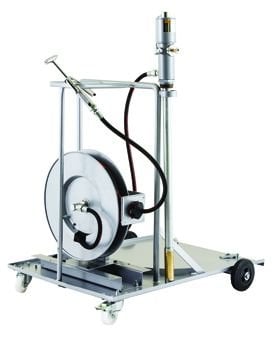 OİLMAN SYA-V/10 Seyyar Yağlama Arabası Sayaçsız Tabancalı 10 metre