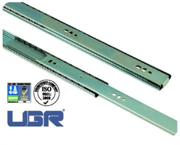 UGR 35 mm Tek Açılımlı Teleskopik Bilyalı Çekmece Rayı 500 mm (30 Adet)
