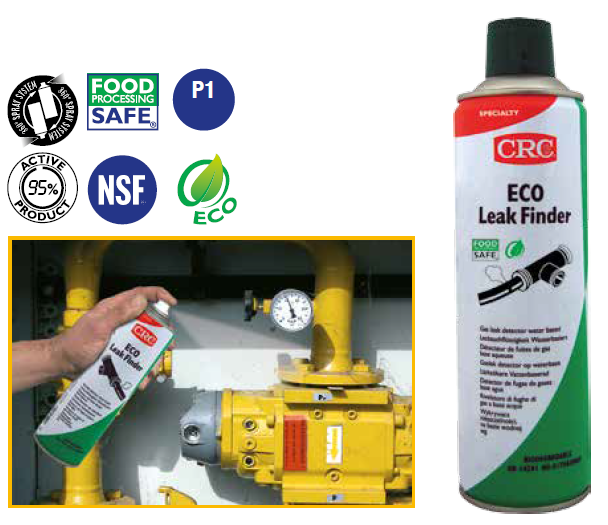 CRC Gaz Hava Kaçak Bulucu Sprey 500 ML - Eco Leak Fİnder