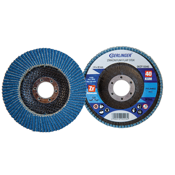 Zirkonyum Flap Disk 180 x 22 mm -80 KUM