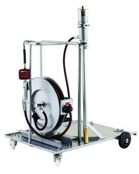 OİLMAN SYA-V/10 S Seyyar Yağlama Arabası Sayaçlı Tabancalı 10 metre