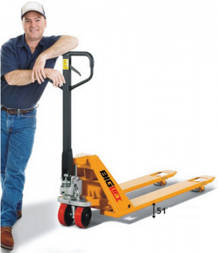 BIGLIFT RM-ACLOW-51 mm Alçak Şase Transpalet 1500 kg