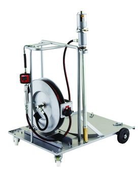 OİLMAN SYA-V/15 S Seyyar Yağlama Arabası Sayaçlı Tabancalı 15 metre