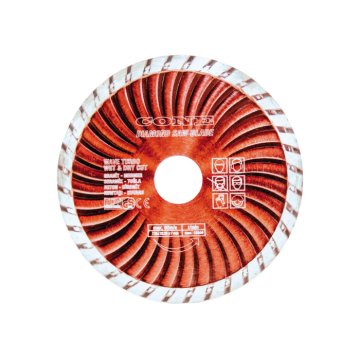 Turbo Kanallı Elmas Daire Testereler  125mm