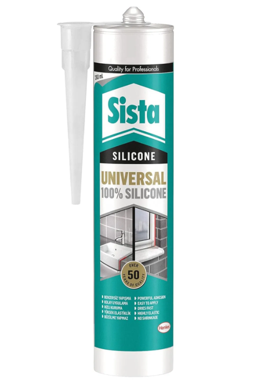 SİSTA Universal Şeffaf Silikon 280 ML