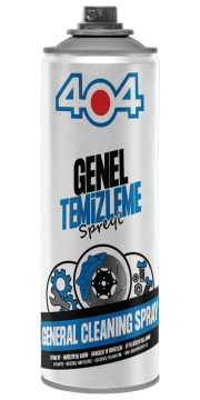 404 Profesyonel Genel Balata Temizleme Spreyi 500 ML - Yeni Formül