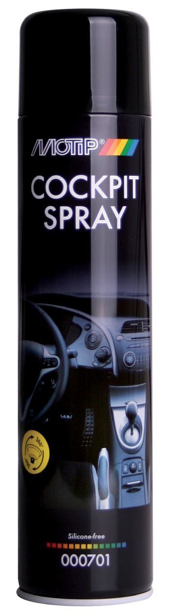 Motip Torpido Temizleme Spreyi Yarı Mat 600 ML