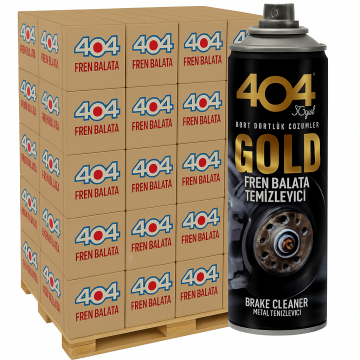 404 Gold Fren Balata Temizleyici 500 ML - 1890 Adet - 1 Palet - 63 Koli